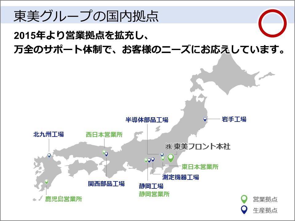 L字型と地図